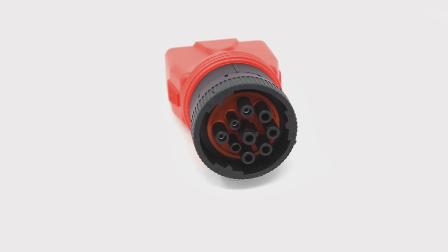 1998-2016 OBD2 J1939 Heavy Duty Construction Truck Equipment SAE J1962 To J1939 Connector